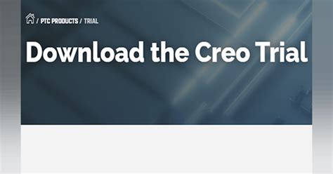 creo free trial